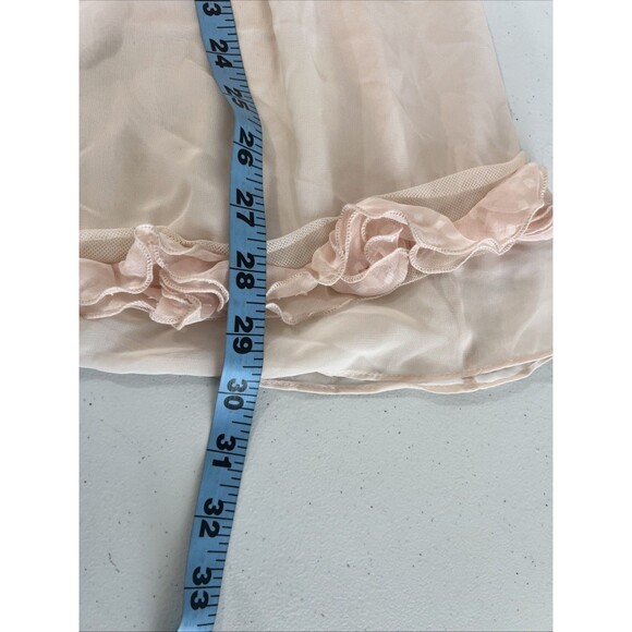 Ambrielle Slip Dress Womens‎ LPink Lace Babydoll Romantic Fairycore  Y2K - Picture 6 of 8